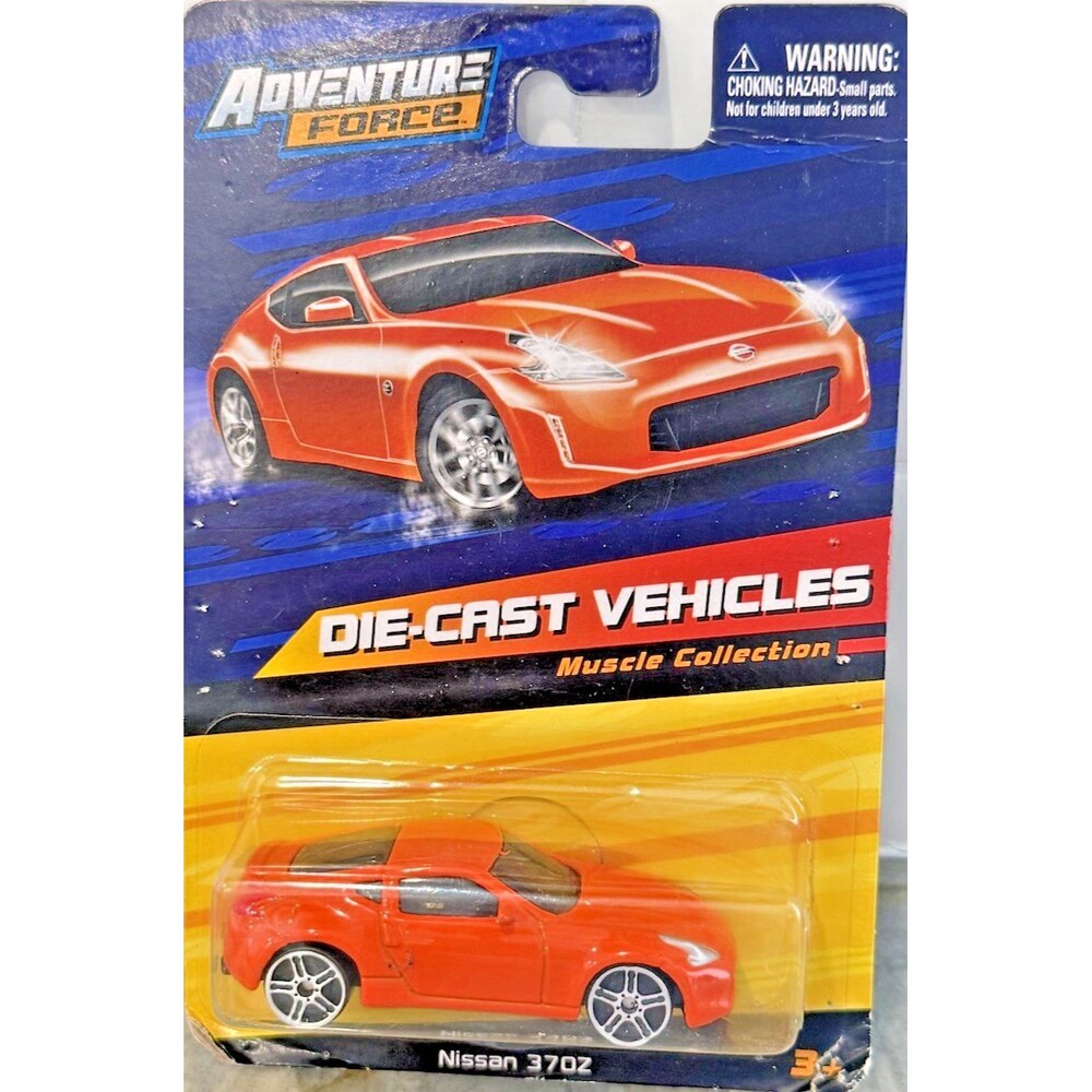Nissan 370Z Diecast Car Maisto Adventure Force 1:64 Orange Model Vehicle‎ NIB